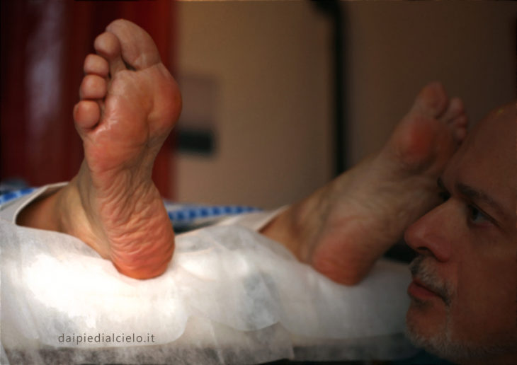 Roberto Ellero e i piedi