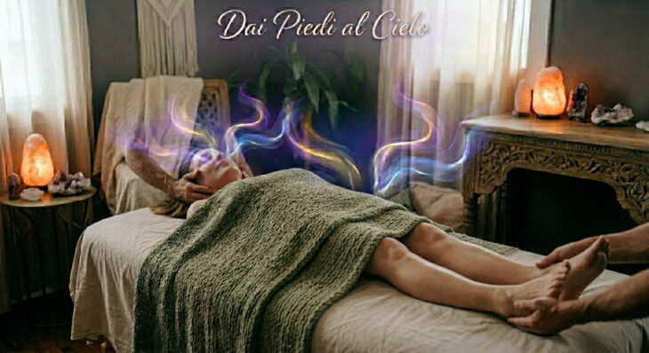Il trattamento ai piedi diventa una meditazione a due